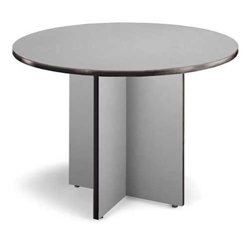Conference Tables - OFM T42RD-GRAY Conference Table 42 Inch Round - Gray