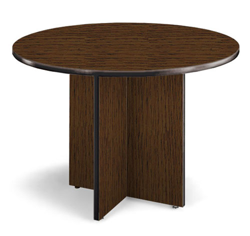 Conference Tables - OFM T42RD- MAHOGANY Conference Table 42 Inch Round - Mahogany