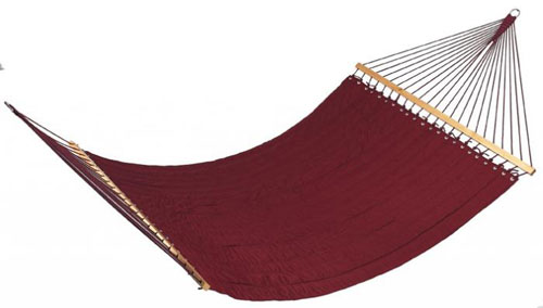 Outback Chair OBF-275 Quitled Fabric Hammock Burgundy