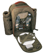 Picnic Gift 1031 Alpine Olive Bourbon Ensemble-Two... by Picnic Gift