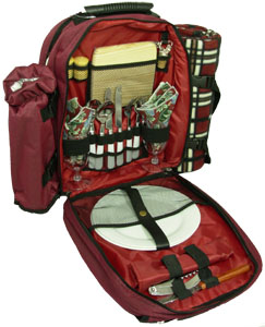 Picnic Gift 1035 Conquest Burgundy Deluxe Two... by Picnic Gift
