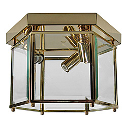 Kichler Crystal Palace Ceiling Light- Polished Brass