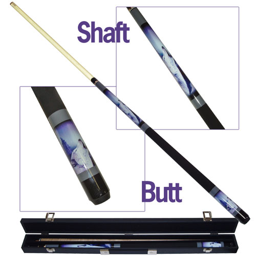Pool Cue - Howling Wolf Pool Cue