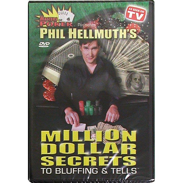 DVD - Phil Hellmuth and amp;apos;s Million Secrets To Bluffing and amp; Tells