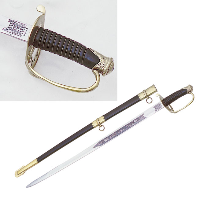Poker 0029X9 42"Shelby Officer Sword with Stainles Steel Blade