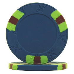 100 NexGenT Lucky Bee Edge Spot Poker Chips - Blue by Poker