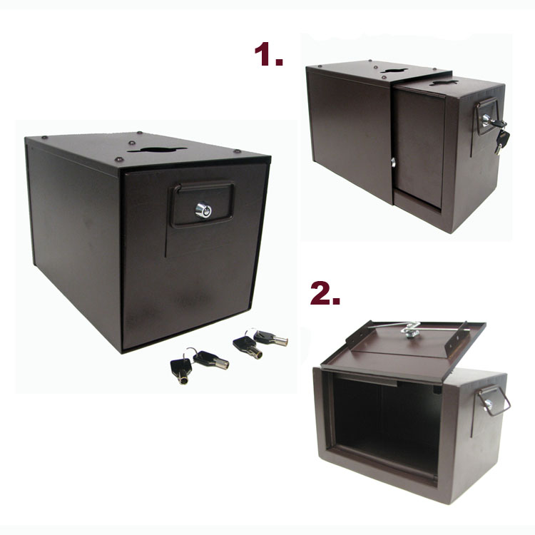 Standard Drop Box with Shield and Locks