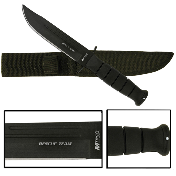 Cover Black Hawk Hunting Knife - 10.5 inches