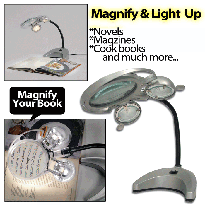 Halogen Desk Lamp - Halogen Magnifier Desk Lamp