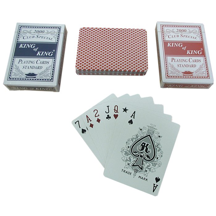 2 Decks-Club Special King of King Playing Cards