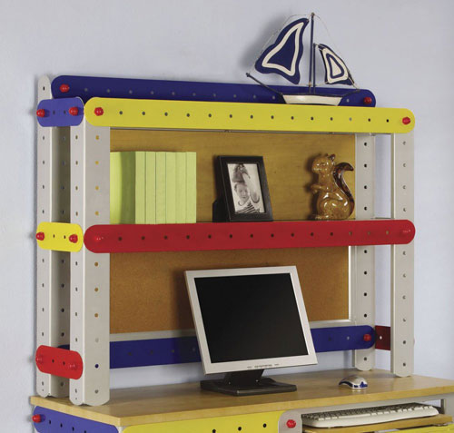 Desk And Hutch - Powell 321-255 Max Large Desk Hutch