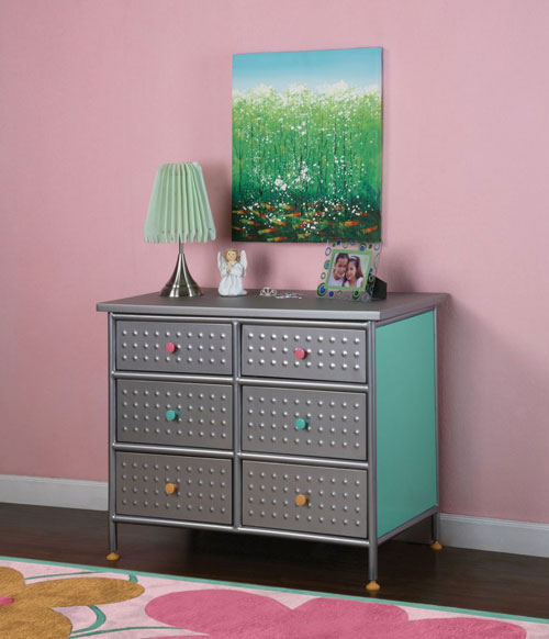 Powell 334-006 Bauble Girls 6-Drawer Dresser by Powell