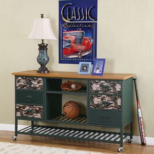Powell 335-006 Cameron 6-Drawer Dresser Media... by Powell