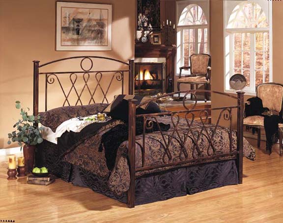 Headboards To Make - Powell 695 Cimarron Brushed Copper Queen Size Headboard Or Footboard Order 2 To Make Complete Bed P02 Frame Sold Separately