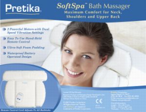 Massagers - Pretika Corporation-AB119-SoftSpa Bath Massager