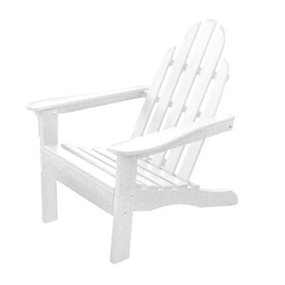 Adirondack Chair - Prairie Leisure Design 11-004 Adirondack Chair - Satin White