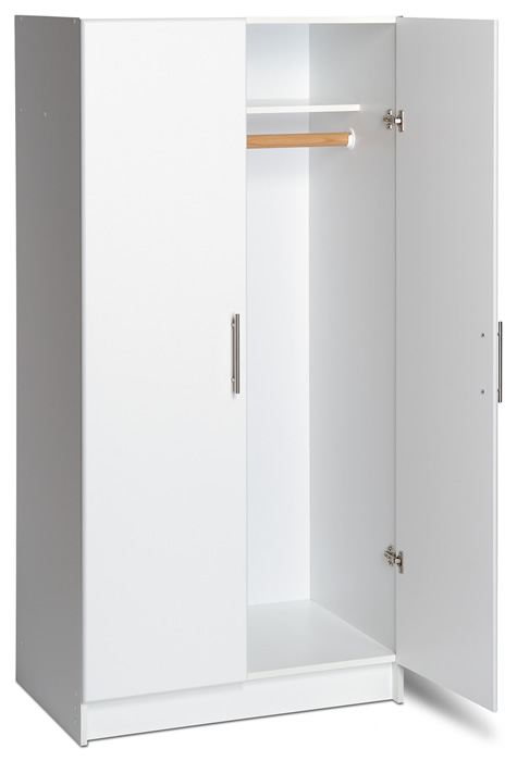 Wardrobe Cabinet - Prepac WEW-3264 32' ' Wardrobe Cabinet White