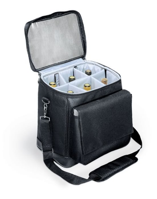 Picnic Time 660-00-179 Cellar 6-Bottle insulated wine tote with interchangeable liner