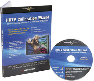 MONSTER CABLE RED ISF CALDSK HDTV Calibration Wizard DVD