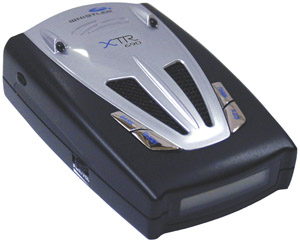 WHISTLER XTR-690 High-Performance Radar/Laser Detector with Blue Backlit Text Display WHISTLER XTR-690 High-Performance Radar/Laser Detector with Blue Backlit Text Display