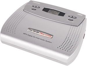 ON HOLD PLUS OHP6500 MP3 Digital Player for Analog/KSUless Telephone Systems