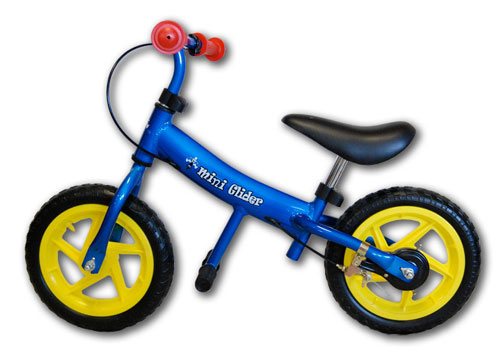 Mini Glider 771253 12 Inch Balance Bike - Blue