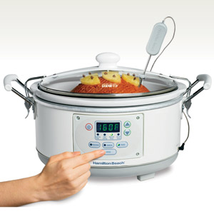 Hamilton Beach 33956 Set n Forget 5 Qt. Programmable Slow Cooker