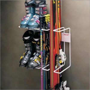 Ski Boots - Racor SR-2R Double Ski/Pole/Boot Rack