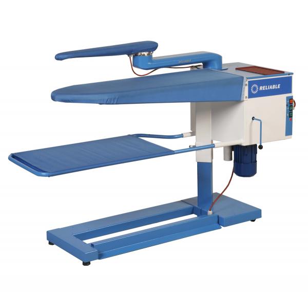 Reliable 424HAB Professional 43.5 x 14 Vacuum and Up Air Commercial Ironing sleeve Board Pressing Table