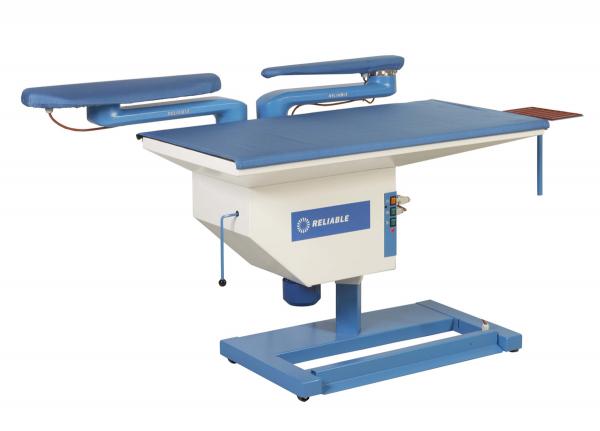 Reliable 426HAB Professional 25 x 50 Vacuum and Up-Air Commercial Ironing Board Pressing Table