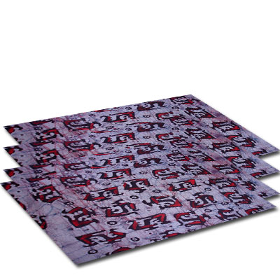 RF Textiles PLCMT200Set4 Batik Placemat Set of 4 200