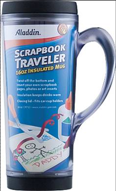 Aladdin ARP6030-999 Scrapbook Traveler 16oz by Aladdin