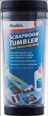 Aladdin 10-00155-000 Scrapbook Tumbler 16oz by Aladdin