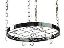 Rogar 8015 Round Rack  Black/Chrome