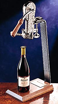 Rogar 0400 Hardwood Table Stand for Rogar Wine Opener