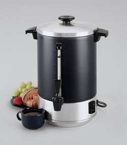 Regal Ware Food Service 58155R K7015 55 Cup Black Satin Coffee Urn