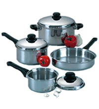 Focus KPWB9031 1 qt. Open Sauce Pan - Stainless Steel
