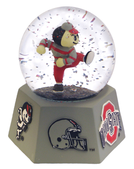 Sports Collectors Guild OhioStateIC Ohio State U Mascot In Water Globe