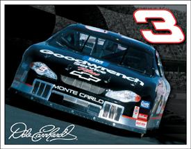 Tin Sign - Dale Earnhardt Car