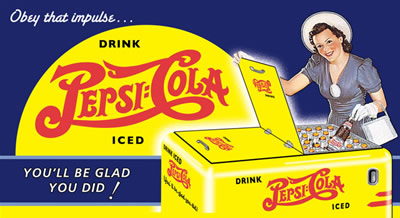 Tin Sign Pepsi Obey Impulse