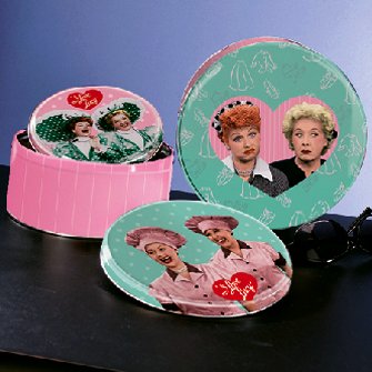 I Love Lucy Tin Nesting Boxes