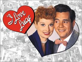 Tin Sign - I Love Lucy
