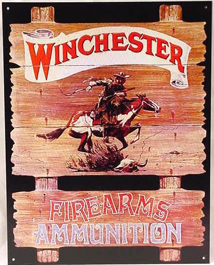 Tin Sign WIN - Express Rider