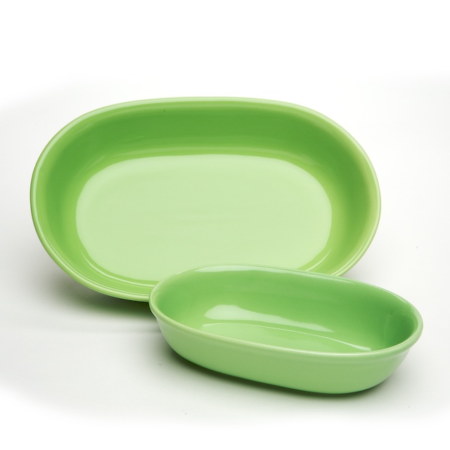 sengWare OBS-20120 Pistachio Pack of 1 1qt. Casserole Dish and 2 qt. Lasagna Dish Set