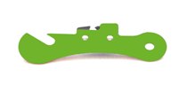 Sanelli 346300G Bottle And Can Opener Green Epoxy Coated