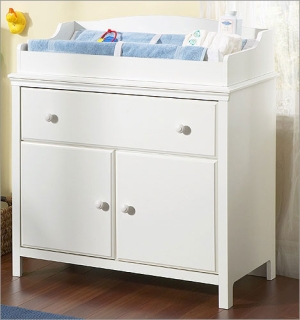South Shore 3250332 Changing table Cotton Candy... by South Shore