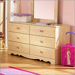 South Shore 3272027 Double Dresser Lily Rose... by South Shore