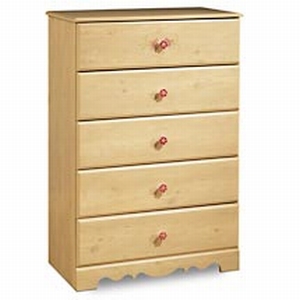 Click here to buy South Shore 3272035 5 Drawer chest Lily Rose... by South Shore.