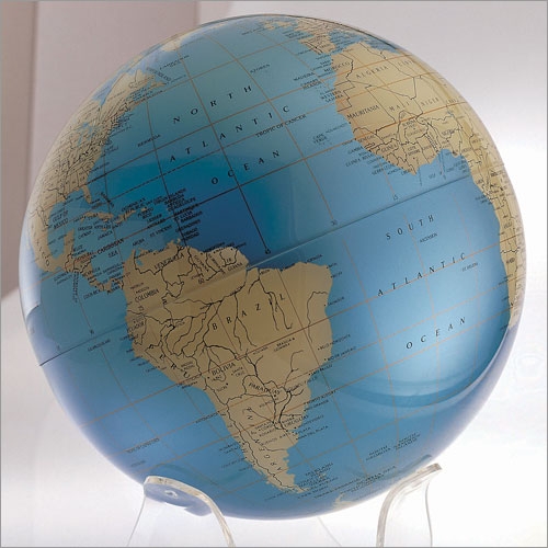 Artline ES-16BPFS Blue Pearl Earthsphere 16 Inch Globe with Floor Stand