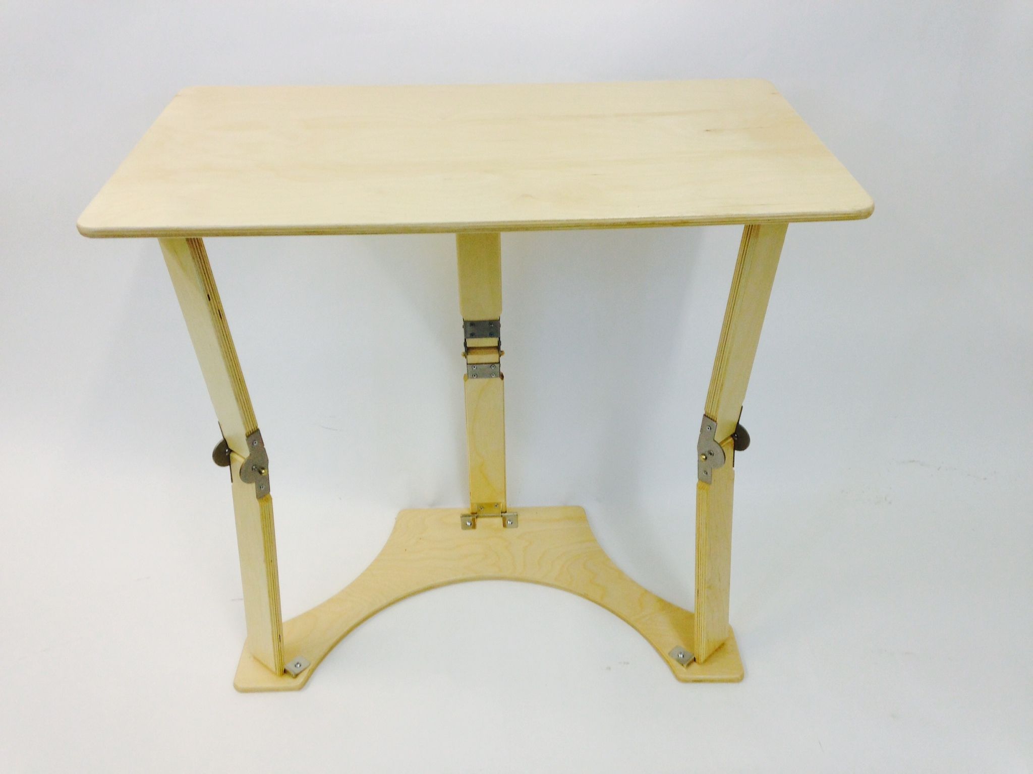 Ld1527-nb Small Folding Laptop Desk-tray Table - Natural Finish